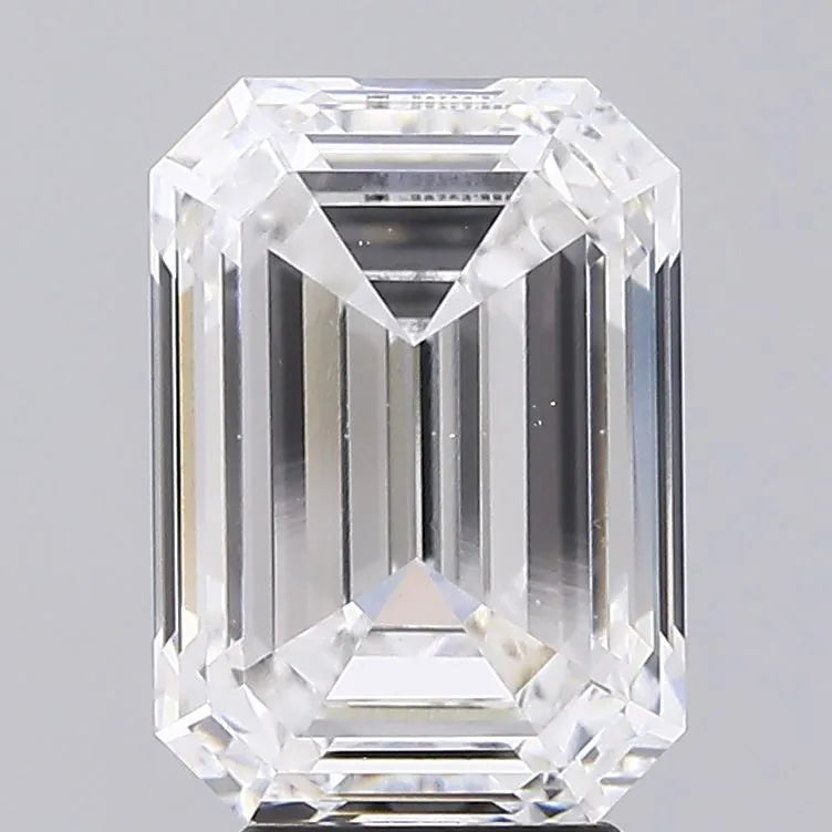 5.09ct Emerald Lab Grown Diamond (Colour F, Clarity VS1, IGI Certified)