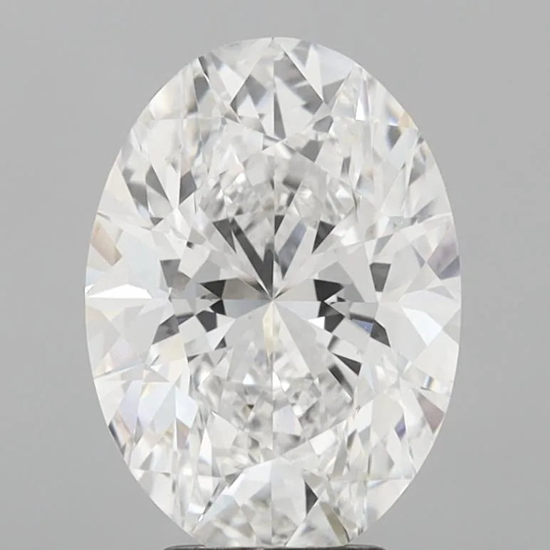 4.13ct Oval Lab Grown Diamond (Colour E, Clarity VS1, IGI Certified)