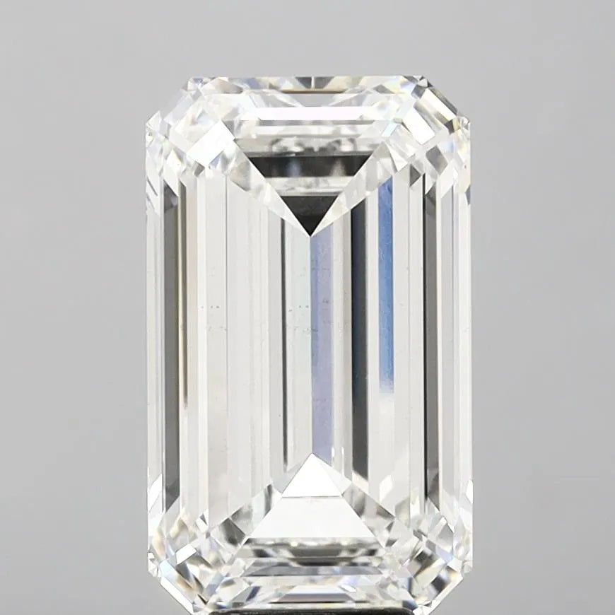 9.01ct Emerald Lab Grown Diamond (Colour F, Clarity VS2, IGI Certified)