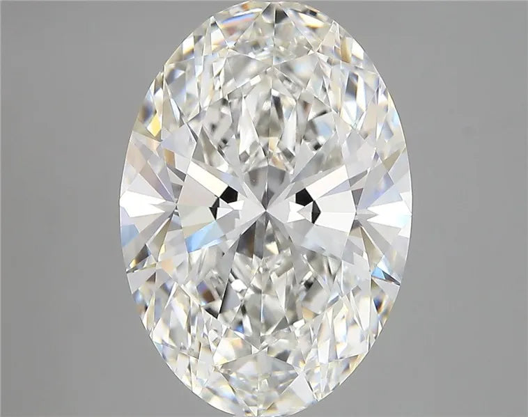 6.13ct Oval Lab Grown Diamond (Colour F, Clarity VVS2, IGI Certified)