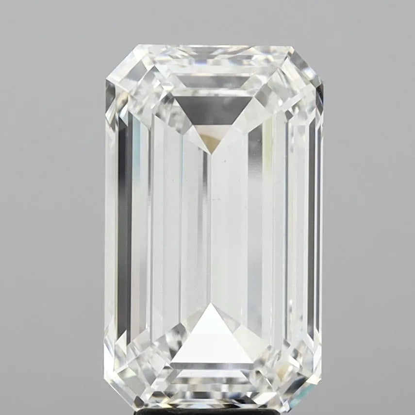9.00ct Emerald Lab Grown Diamond (Colour F, Clarity VVS2, IGI Certified)