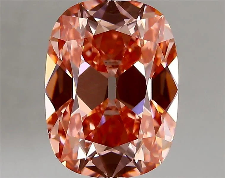 2.56ct Cushion modified Lab Grown Diamond (Colour Fancy Vivid Pink, Clarity VVS2, IGI Certified)