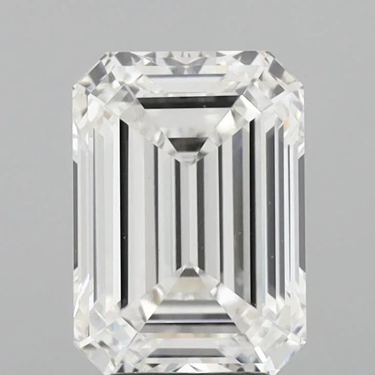4.10ct Emerald Lab Grown Diamond (Colour F, Clarity VS1, IGI Certified)