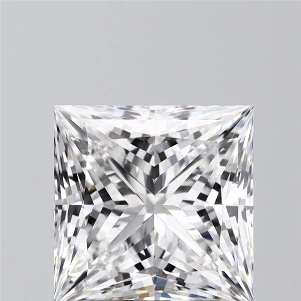 3.08ct Princess Lab Grown Diamond (Colour E, Clarity VS2, IGI Certified)
