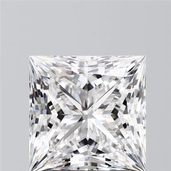 3.08ct Princess Lab Grown Diamond (Colour E, Clarity VS1, IGI Certified)