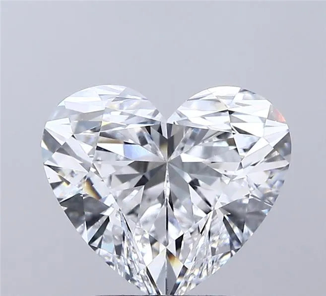 3.03ct Heart Lab Grown Diamond (Colour D, Clarity VS1, IGI Certified)