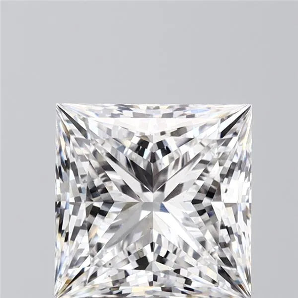 3.09ct Princess Lab Grown Diamond (Colour E, Clarity VS2, IGI Certified)