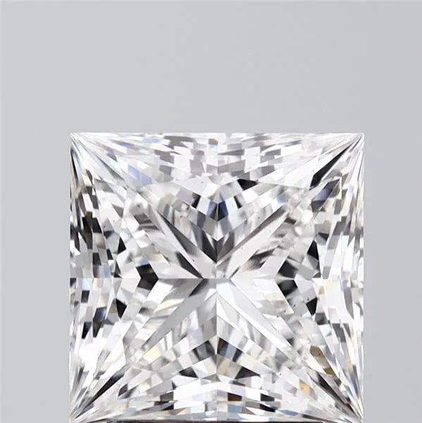 3.08ct Princess Lab Grown Diamond (Colour E, Clarity VS2, IGI Certified)