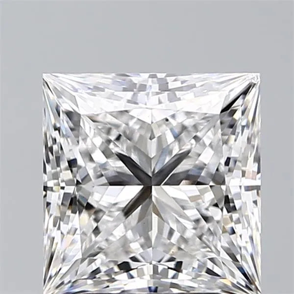 3.08ct Princess Lab Grown Diamond (Colour E, Clarity VS2, IGI Certified)