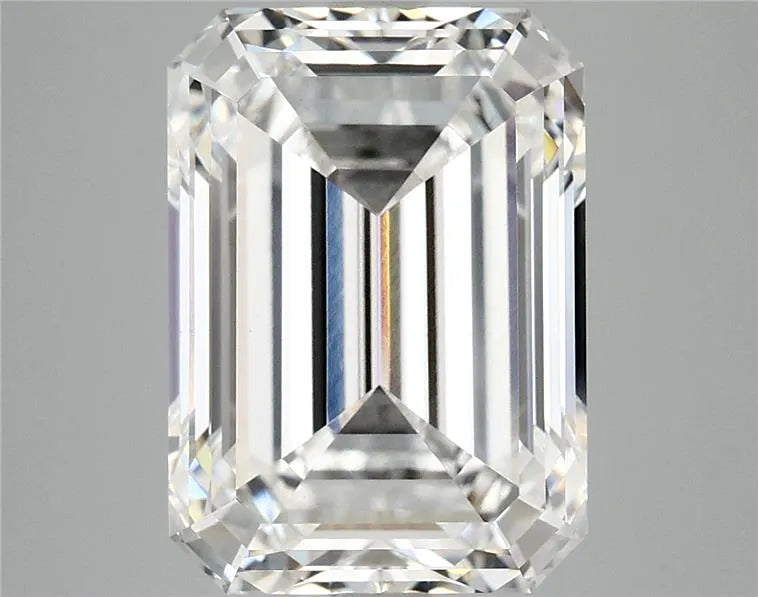7.50ct Emerald Lab Grown Diamond (Colour F, Clarity VS1, IGI Certified)