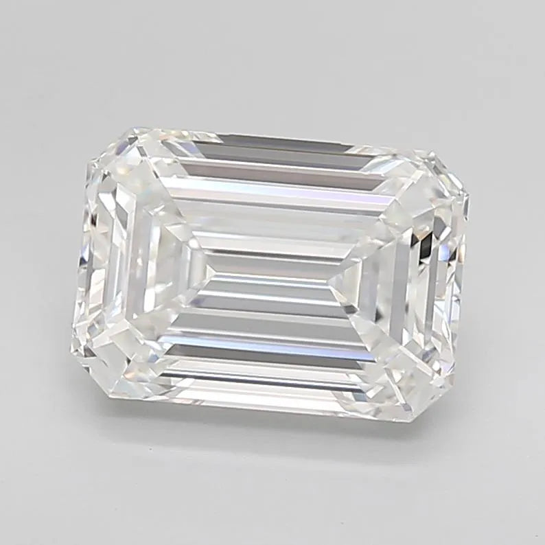 3.23ct Emerald Lab Grown Diamond (Colour E, Clarity VVS1, Cut EX, IGI Certified)
