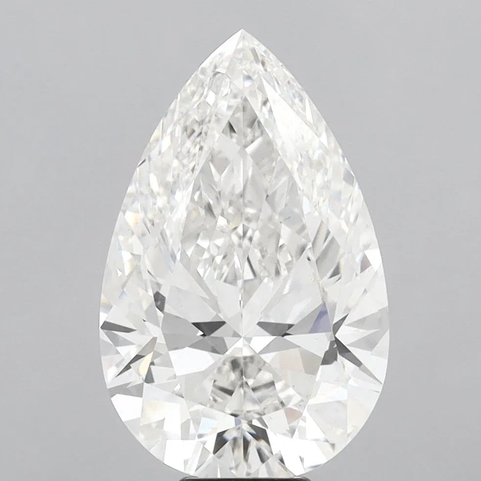 10.00ct Pear Lab Grown Diamond (Colour F, Clarity VS1, IGI Certified)