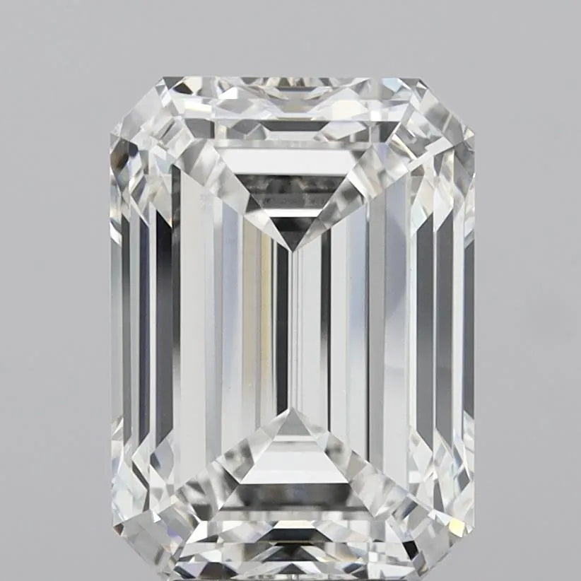 7.50ct Emerald Lab Grown Diamond (Colour F, Clarity VS1, IGI Certified)