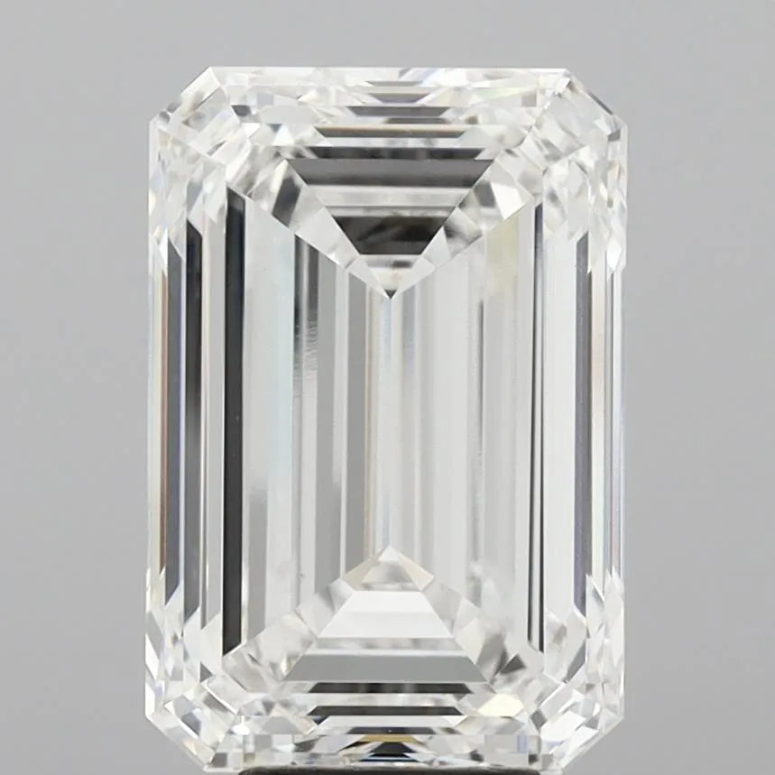 9.01ct Emerald Lab Grown Diamond (Colour F, Clarity VVS2, IGI Certified)