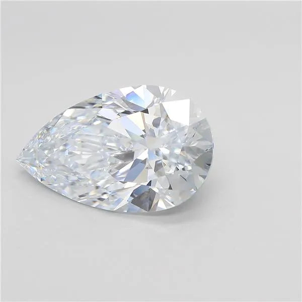 4.70ct Pear Lab Grown Diamond (Colour F, Clarity VVS2, IGI Certified)