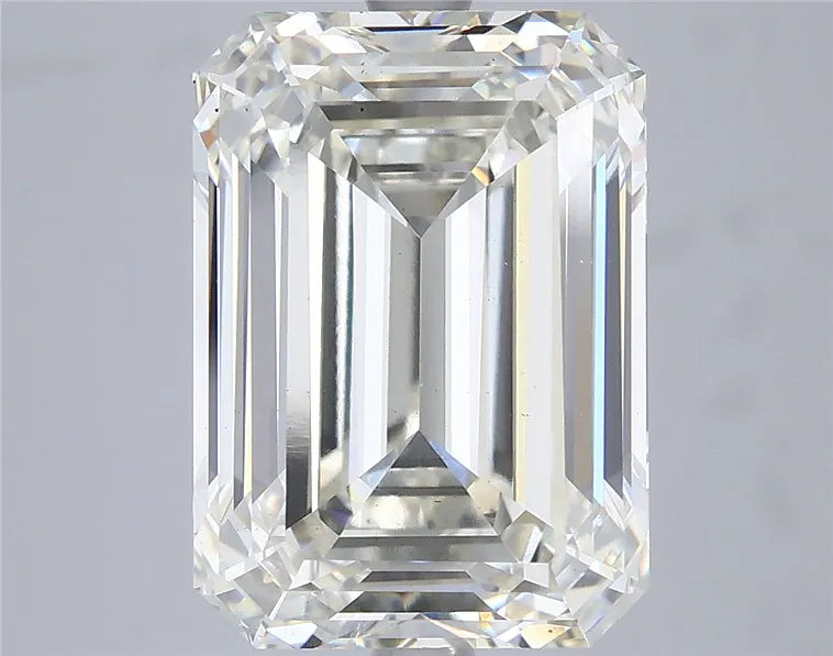 7.00ct Emerald Lab Grown Diamond (Colour I, Clarity VS2, IGI Certified)