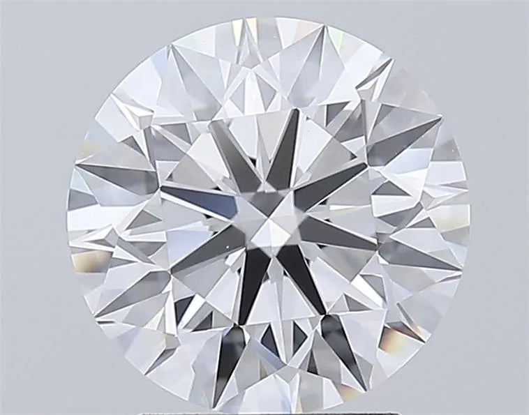2.68ct Round Lab Grown Diamond (Colour D, Clarity VVS2, Cut ID, IGI Certified)