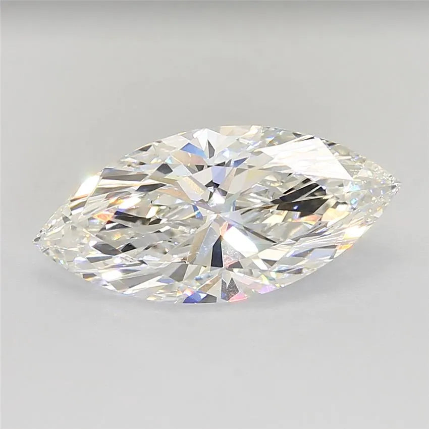 7.04ct Marquise Lab Grown Diamond (Colour F, Clarity VVS2, IGI Certified)
