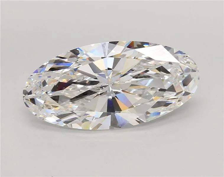 6.51ct Oval Lab Grown Diamond (Colour D, Clarity VVS2, IGI Certified)