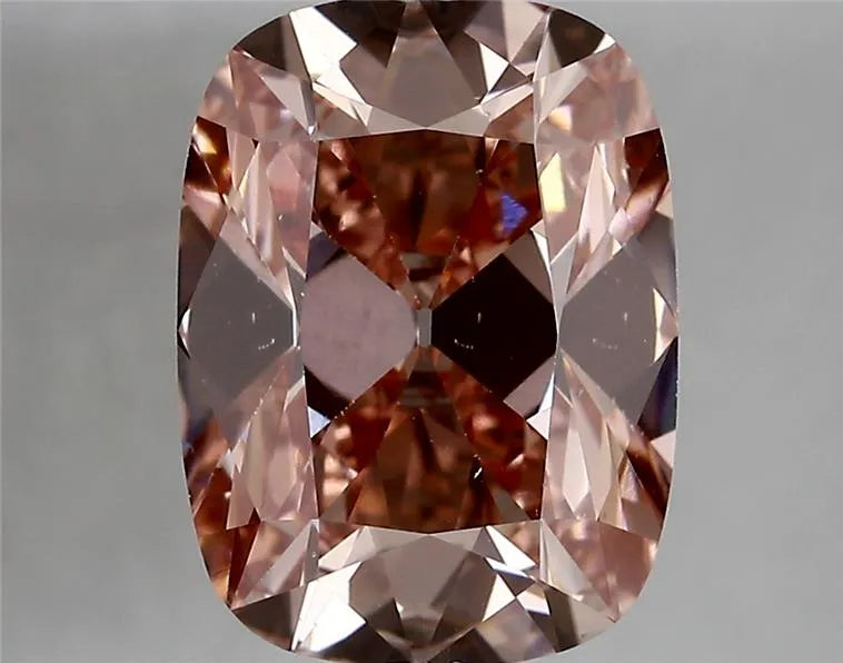 4.25ct Cushion modified Lab Grown Diamond (Colour Fancy Intense Pink, Clarity VS1, IGI Certified)