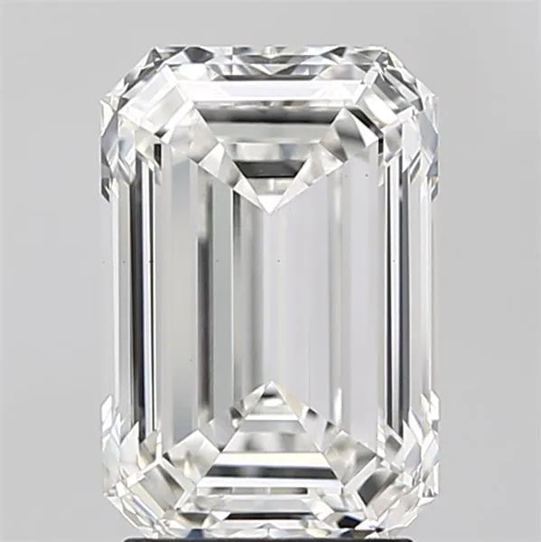 3.09ct Emerald Lab Grown Diamond (Colour G, Clarity VS1, IGI Certified)