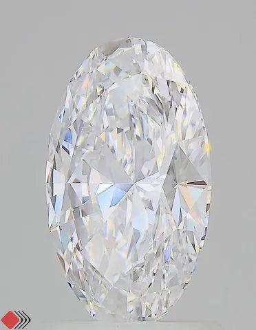 1.55ct Oval Lab Grown Diamond (Colour D, Clarity VVS1, IGI Certified)