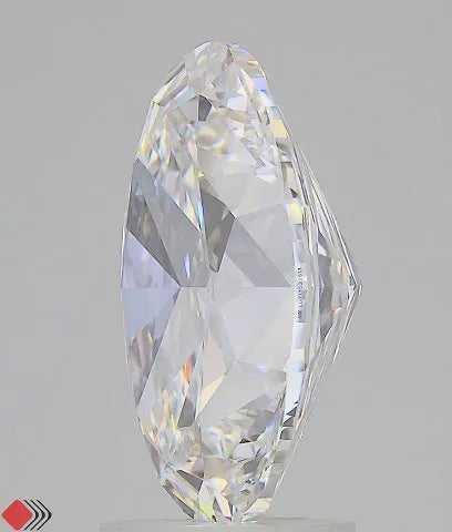 3.58ct Oval Lab Grown Diamond (Colour E, Clarity VVS2, IGI Certified)