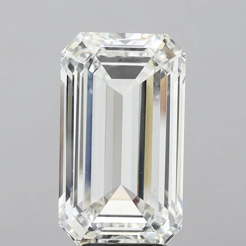 7.08ct Emerald Lab Grown Diamond (Colour F, Clarity VVS2, IGI Certified)
